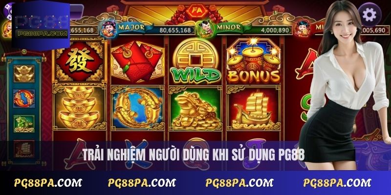 Quay hũ đổi thưởng: Bí quyết và mẹo chơi được thưởng cao tại PG88 4 Trải nghiệm người dùng khi sử dụng PG88